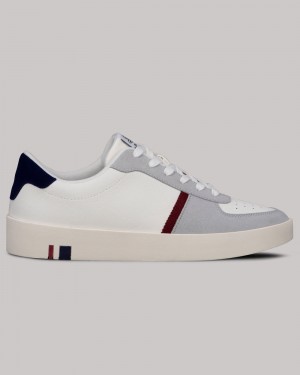 Ben Sherman Richmond Sneakers White / Navy | VLXBPTI-04