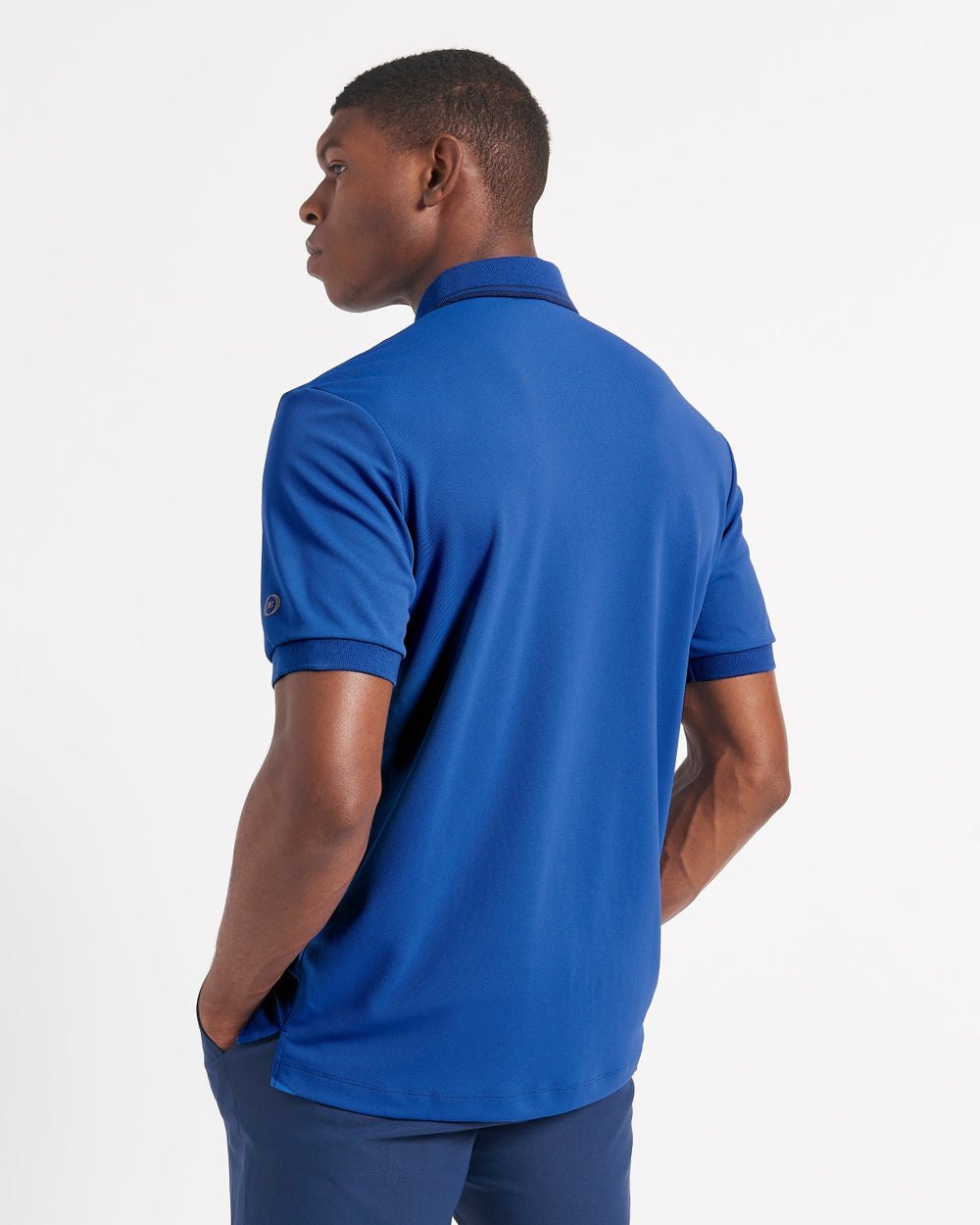 Ben Sherman 360 Motion Stretch Polo Shirts Blue / Royal | SOIELVD-74