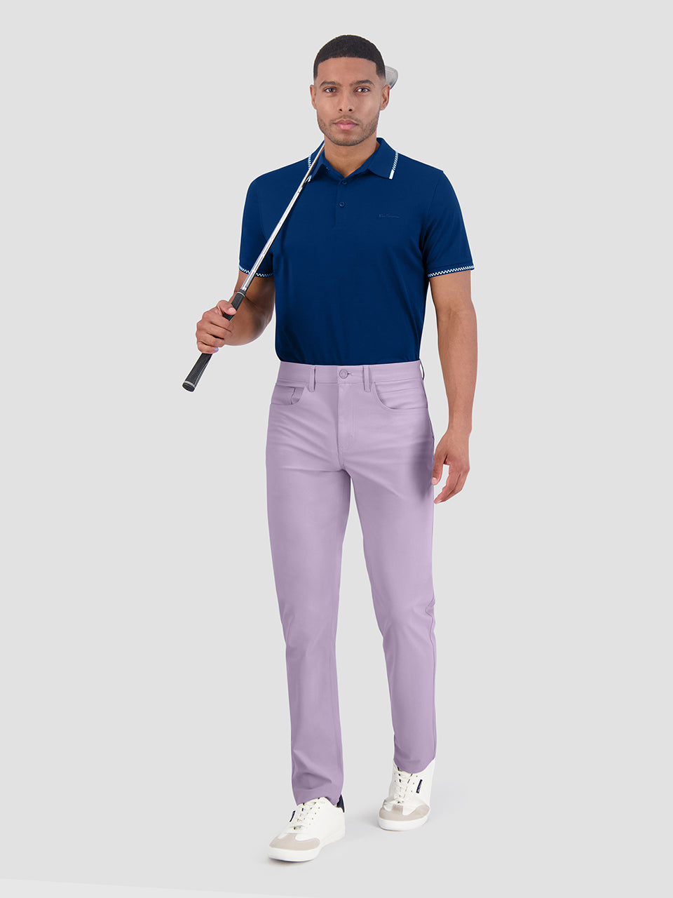 Ben Sherman 4Way Stretch Tech Long Pants Purple | WDGFTKQ-63