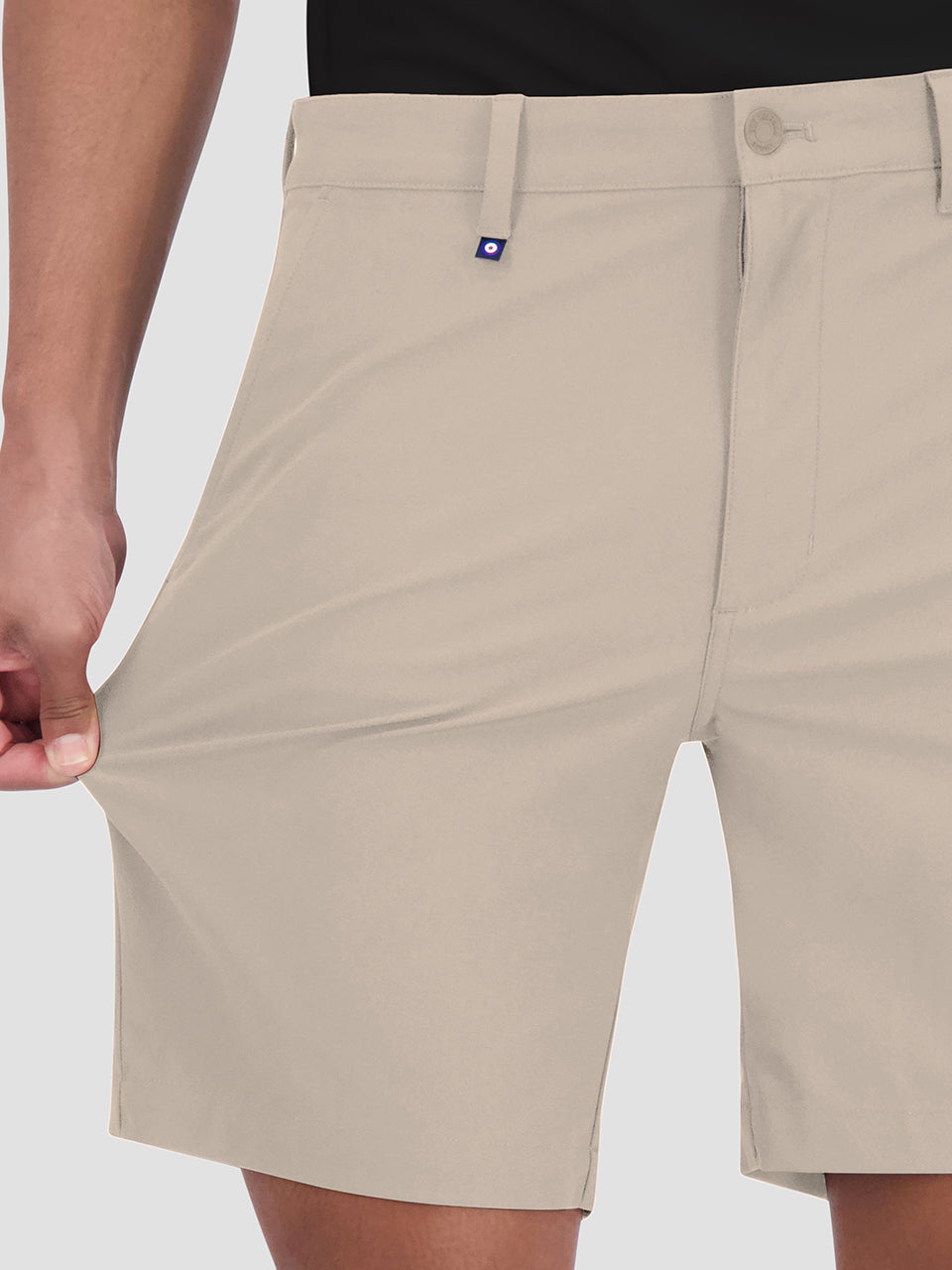 Ben Sherman 4Way Stretch Tech Shorts Khaki | QFRGBOD-91