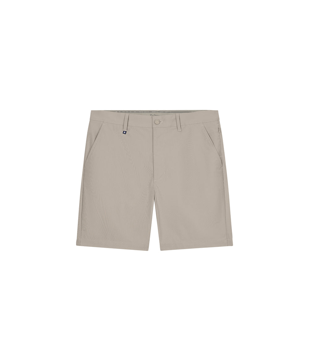 Ben Sherman 4Way Stretch Tech Shorts Khaki | QFRGBOD-91