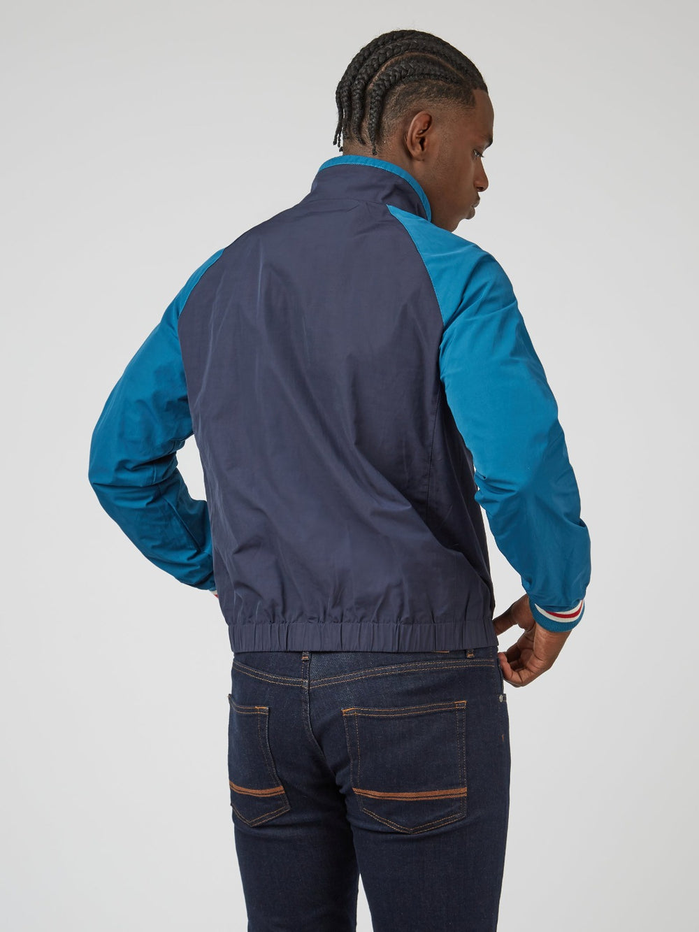 Ben Sherman B by Ben Sherman Waterproof Sport Jackets Blue | IQJUAZR-76