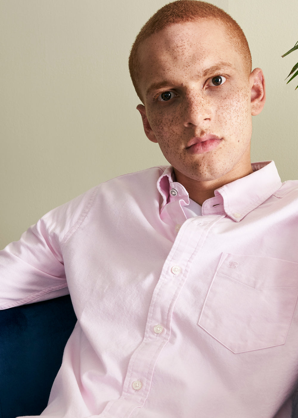 Ben Sherman Brighton Oxford Organic Shirts Pink | TYNKZMV-17