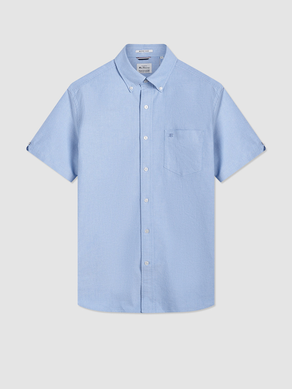 Ben Sherman Brighton Oxford Organic Shirts Blue | TOWYMIA-65