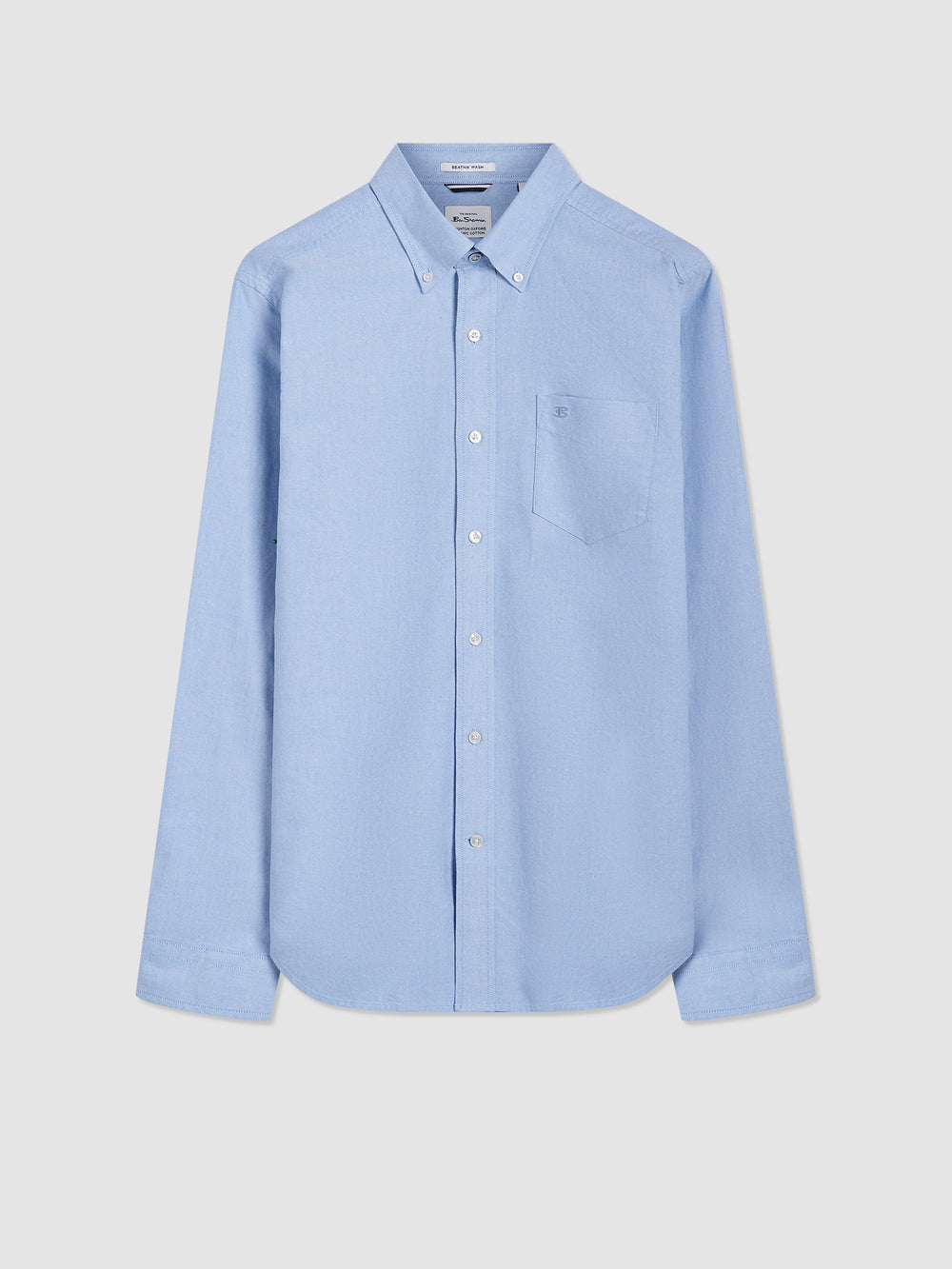 Ben Sherman Brighton Oxford Organic Shirts Blue | QIBTJSK-76