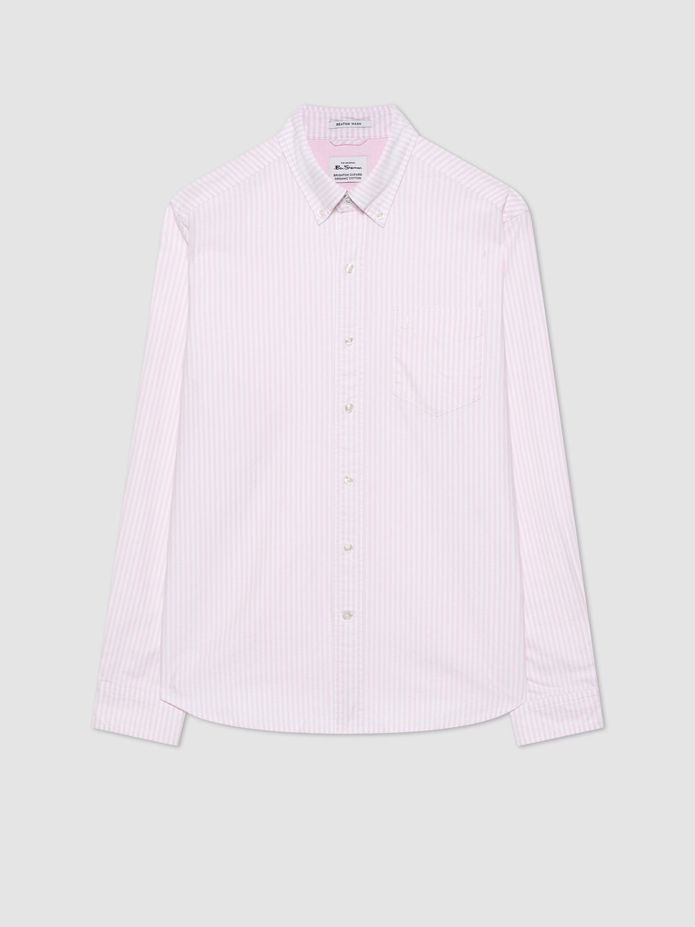 Ben Sherman Brighton Oxford Shirts Pink Stripes | LQDMUXP-65