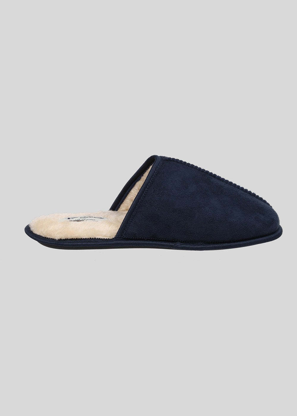 Ben Sherman Country Club Slipper Navy | QONXDRA-59