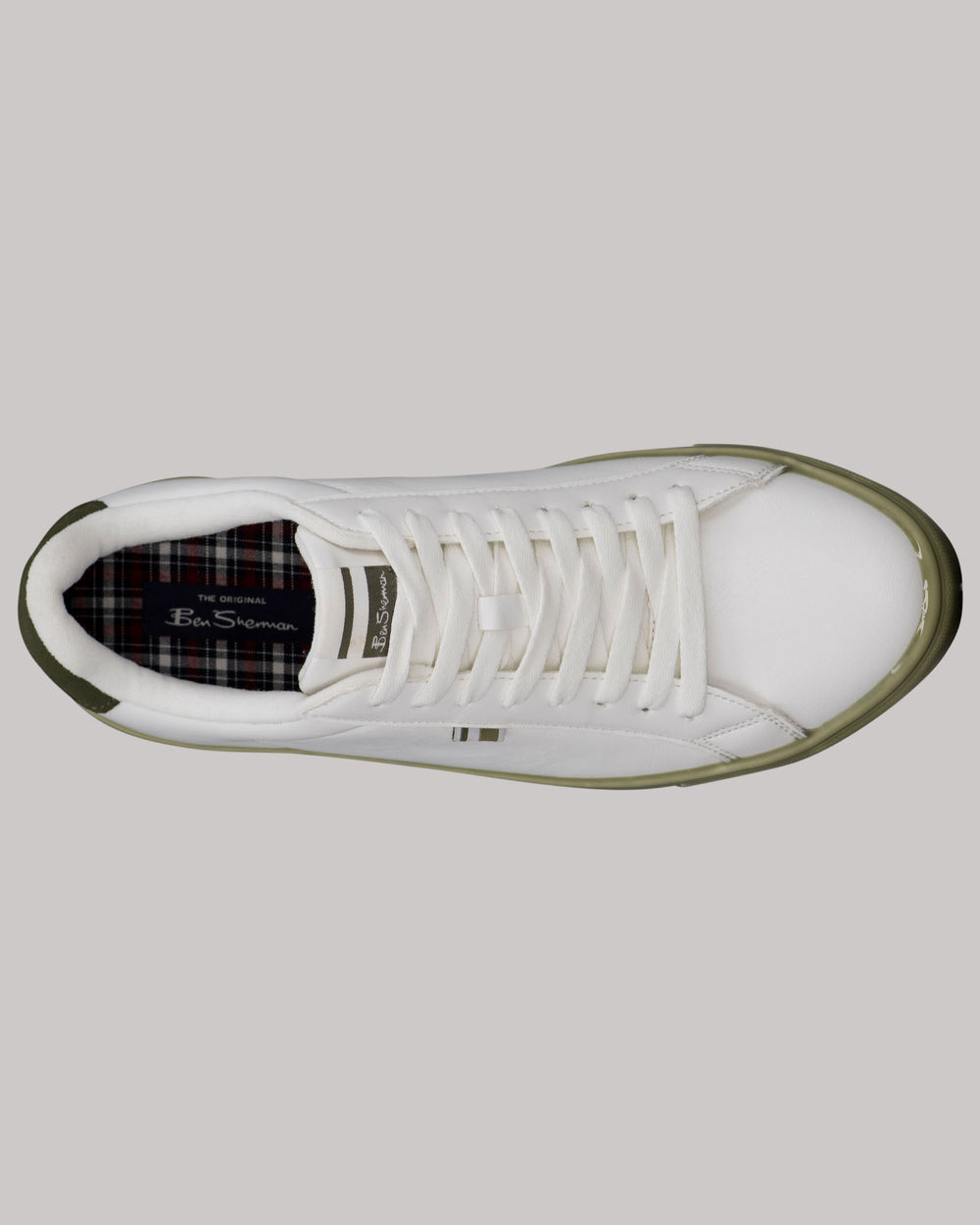 Ben Sherman Crowley Sneakers White | VQOYJPA-40