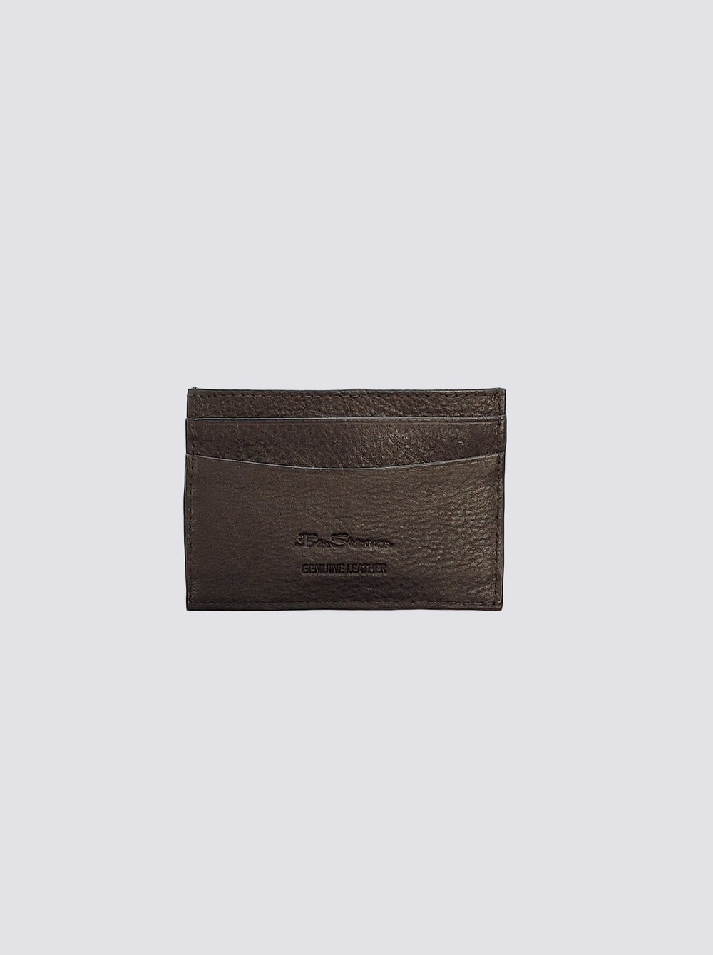 Ben Sherman Koki Leather Card Holder Wallets Brown | GESQBRK-60