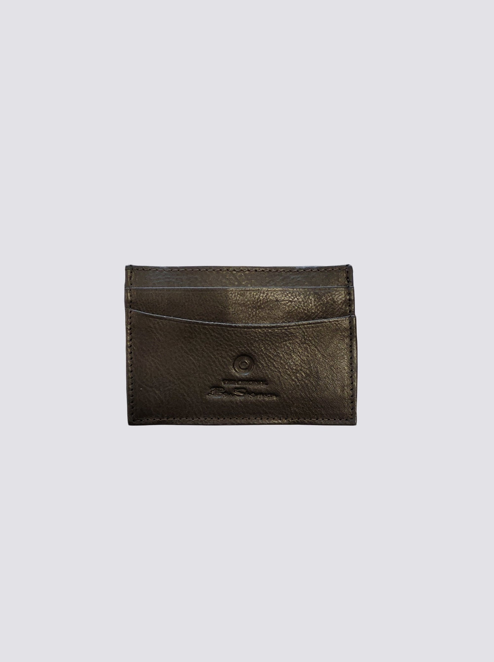 Ben Sherman Koki Leather Card Holder Wallets Brown | GESQBRK-60