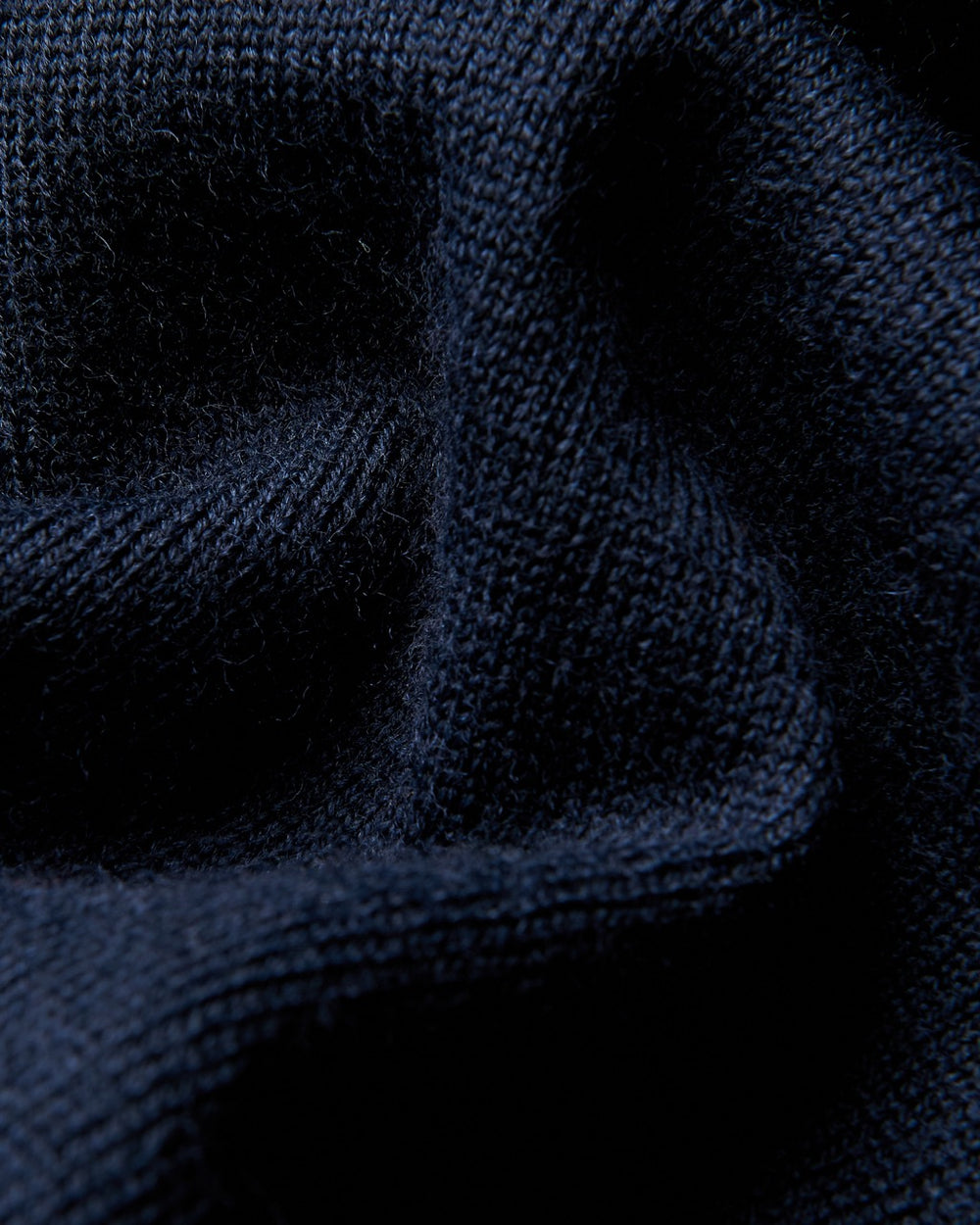 Ben Sherman Merino Half-Zip Knitwear Navy | ABZCPQE-35