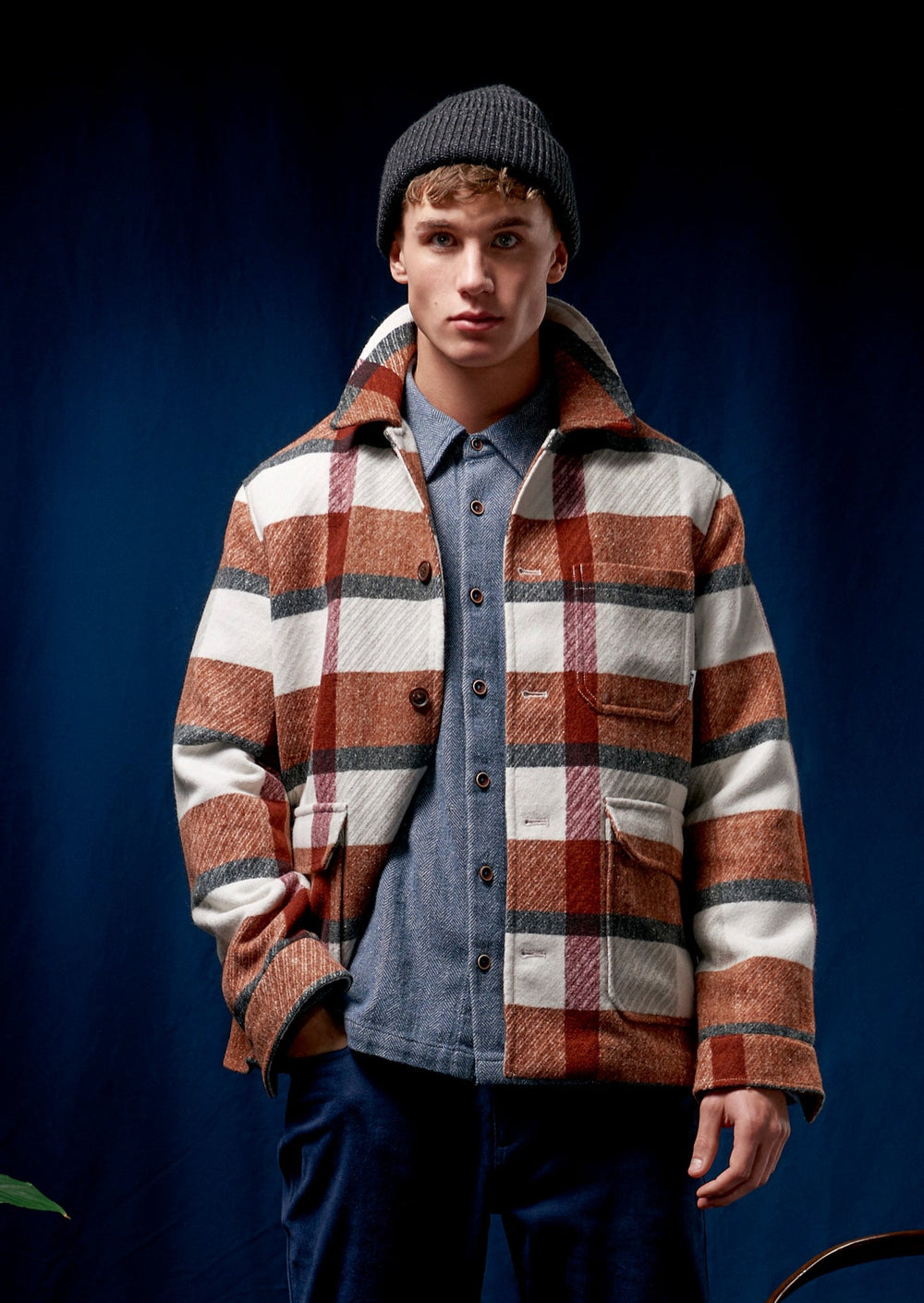 Ben Sherman Plaid Jackets Orange | AUTKVZE-64