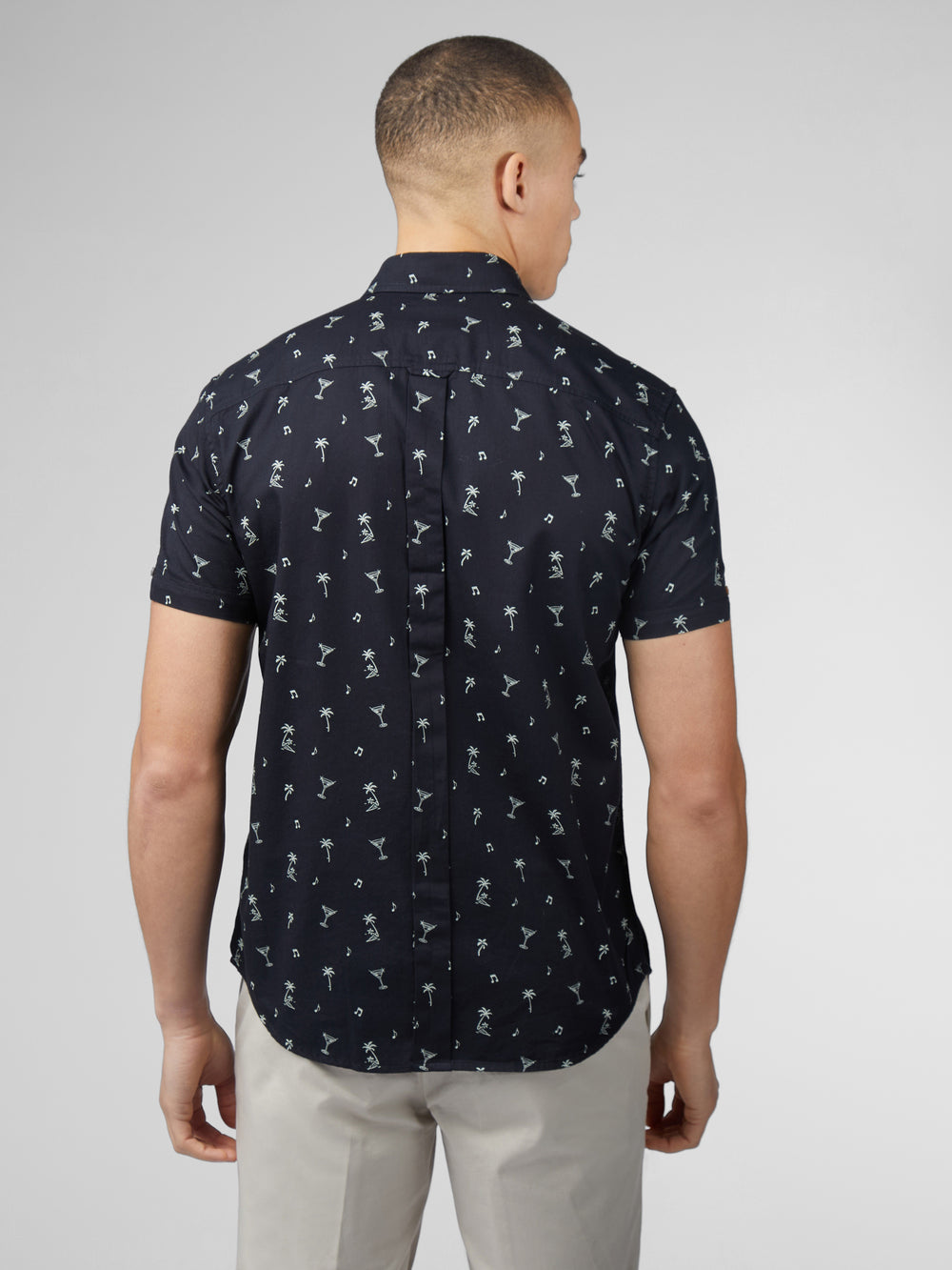 Ben Sherman Scattered Shirts Black | CEPLJXZ-95