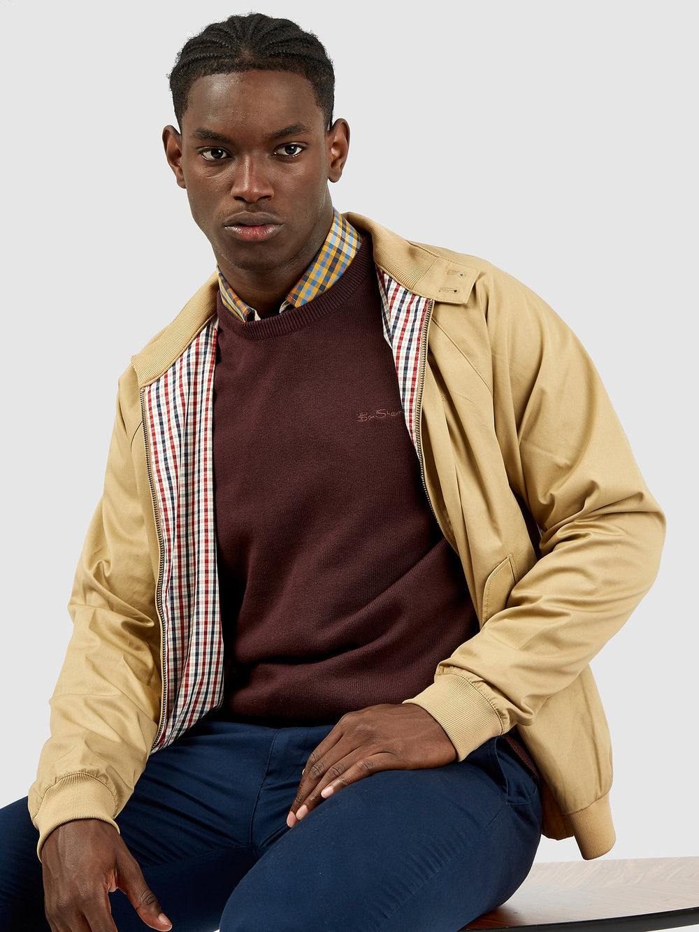 Ben Sherman Signature Harrington Jackets Brown | PBOILAM-81