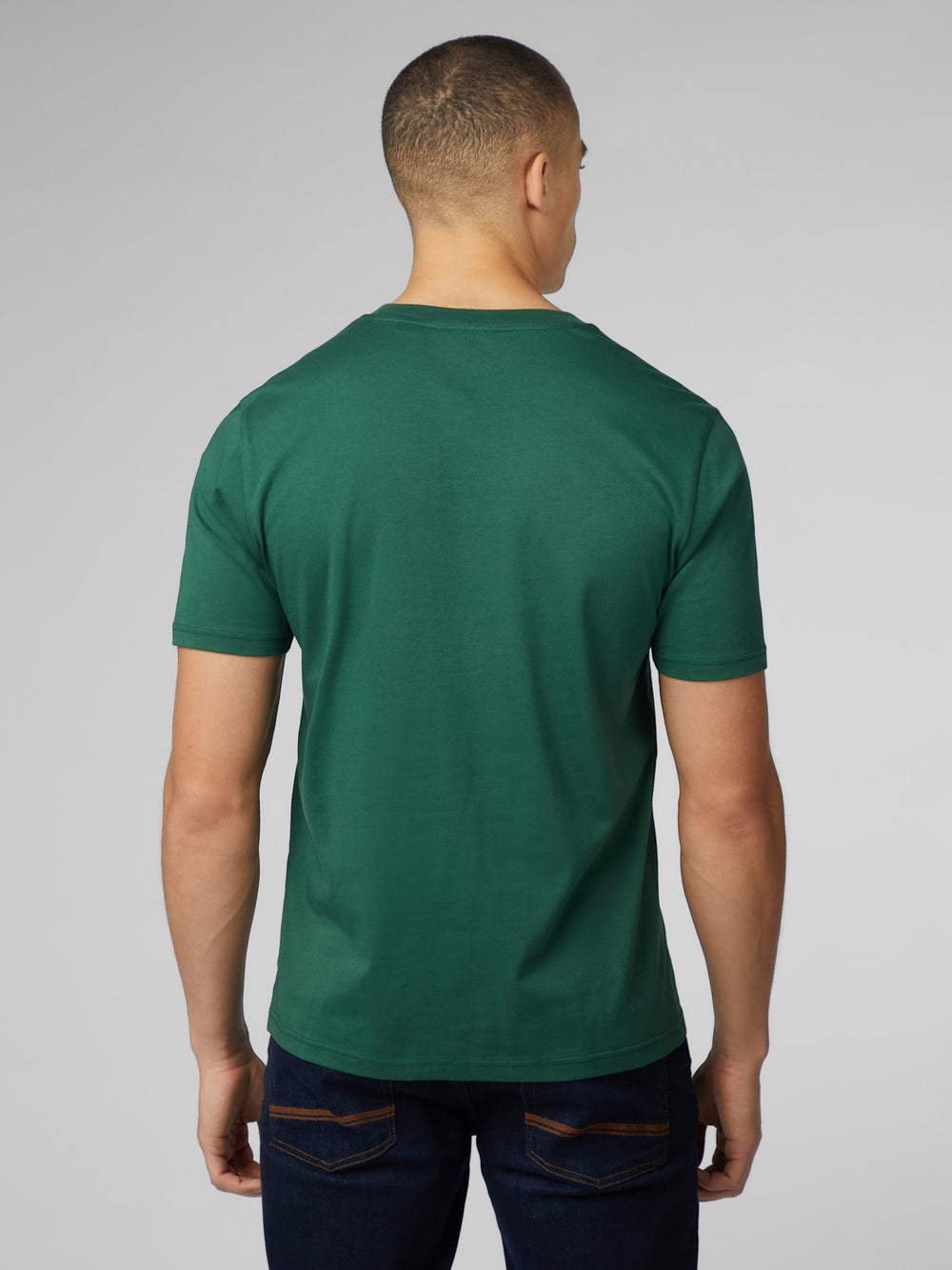 Ben Sherman Signature Mod Head T-Shirt Green | UVOQFKC-04