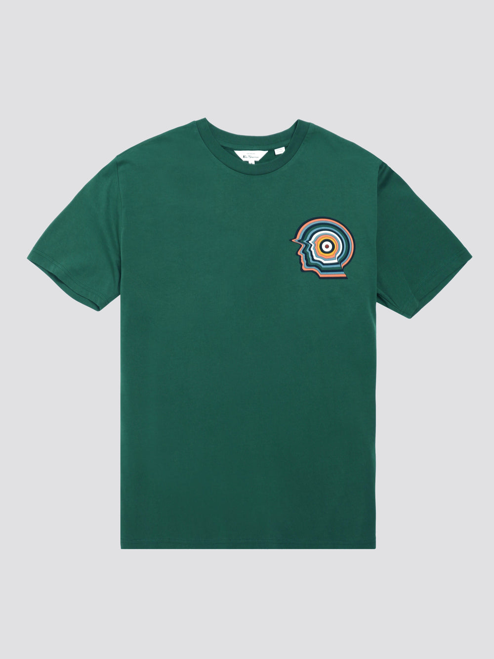 Ben Sherman Signature Mod Head T-Shirt Green | UVOQFKC-04