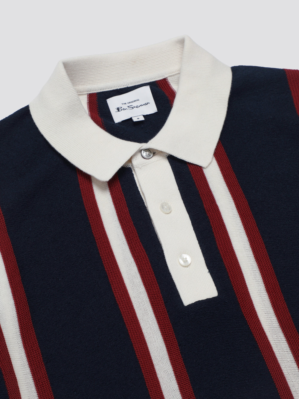 Ben Sherman Signature Mod Rugby Knitwear Navy | IZUMNTB-47