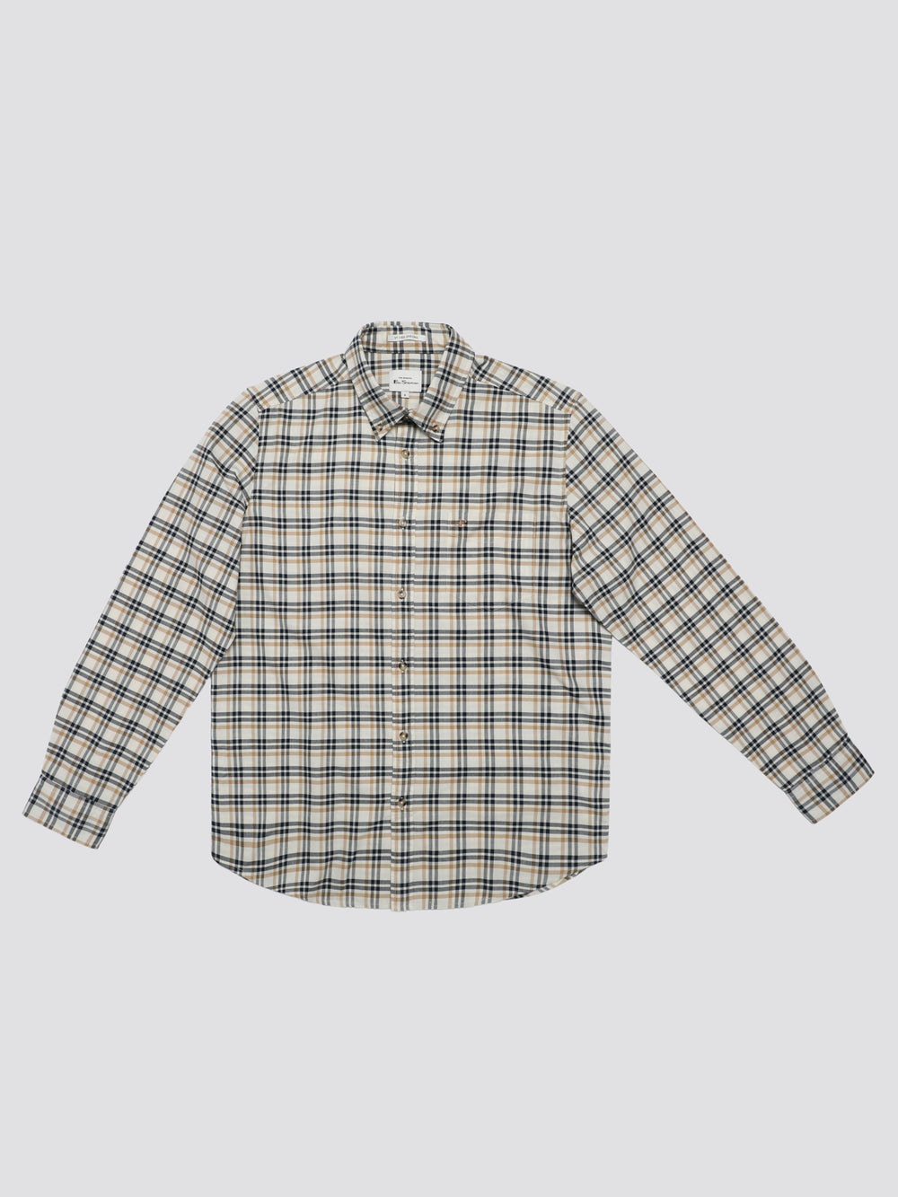 Ben Sherman Signature Oxford Check Shirts White | QFBMHVW-63