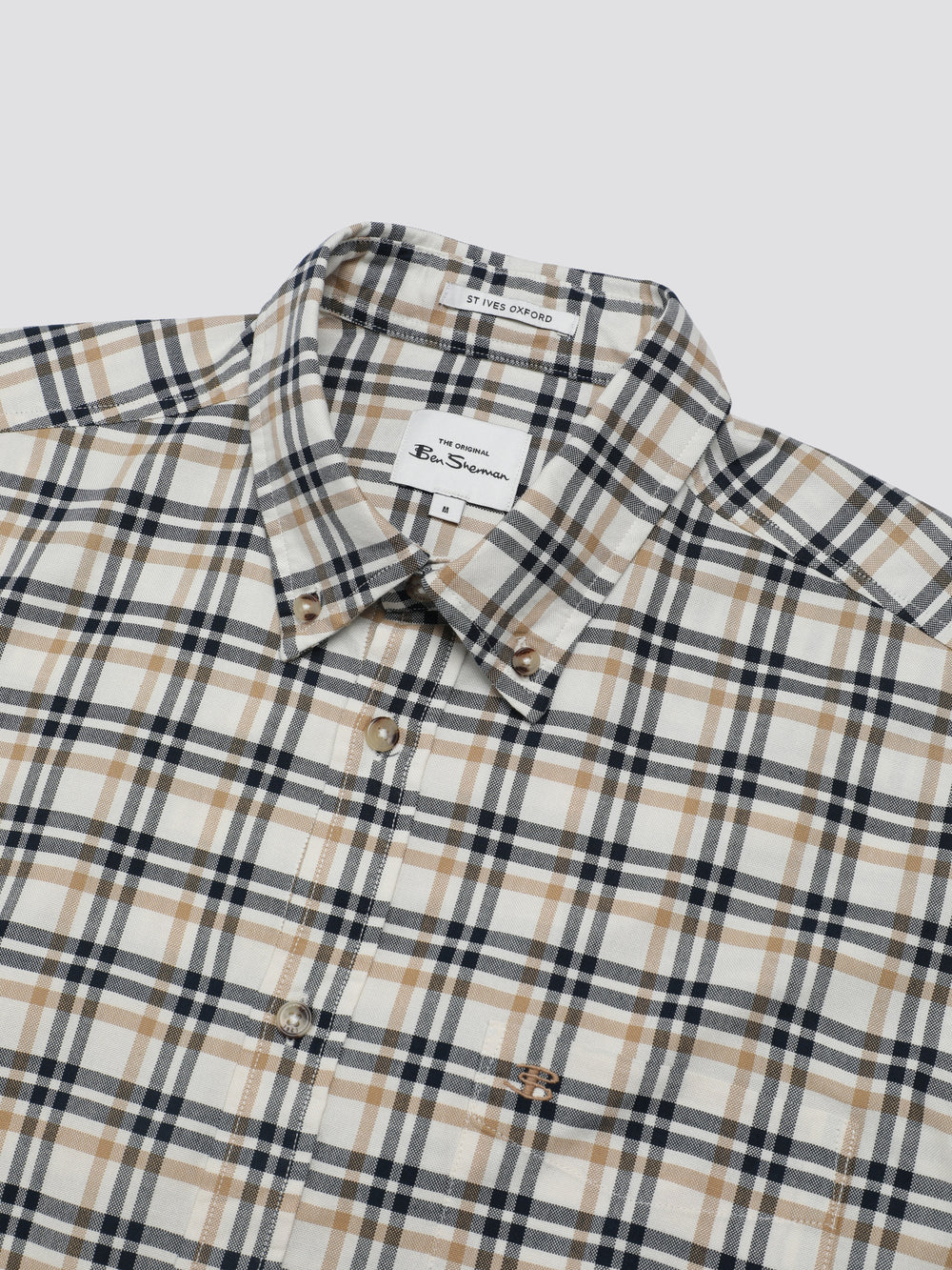 Ben Sherman Signature Oxford Check Shirts White | QFBMHVW-63