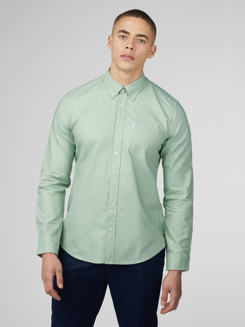 Ben Sherman Signature Oxford Shirts Green | SATKEDC-51