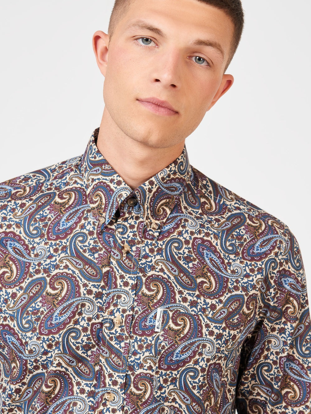 Ben Sherman Signature Paisley Shirts Multicolor | GTLUVEO-23