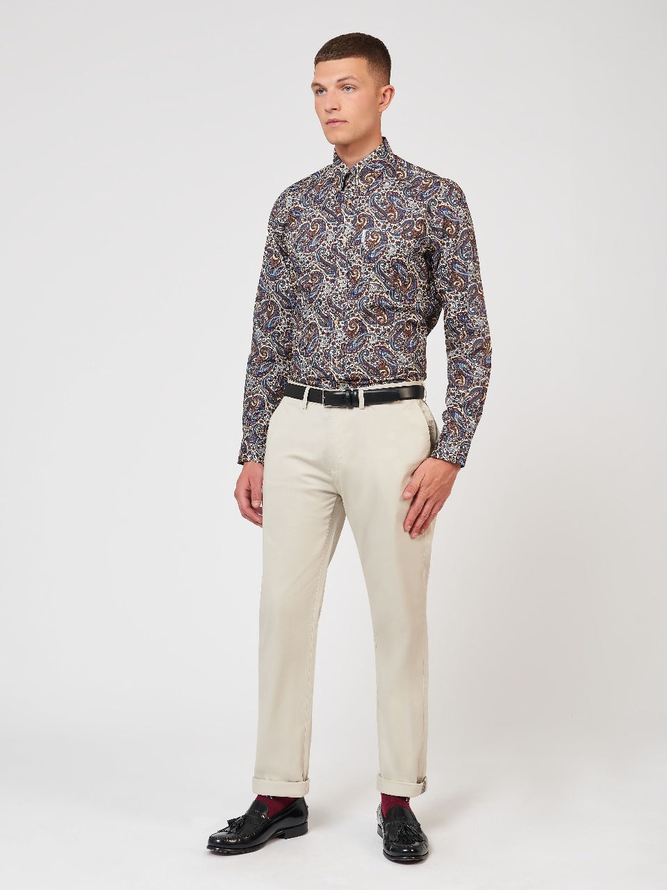 Ben Sherman Signature Paisley Shirts Multicolor | GTLUVEO-23