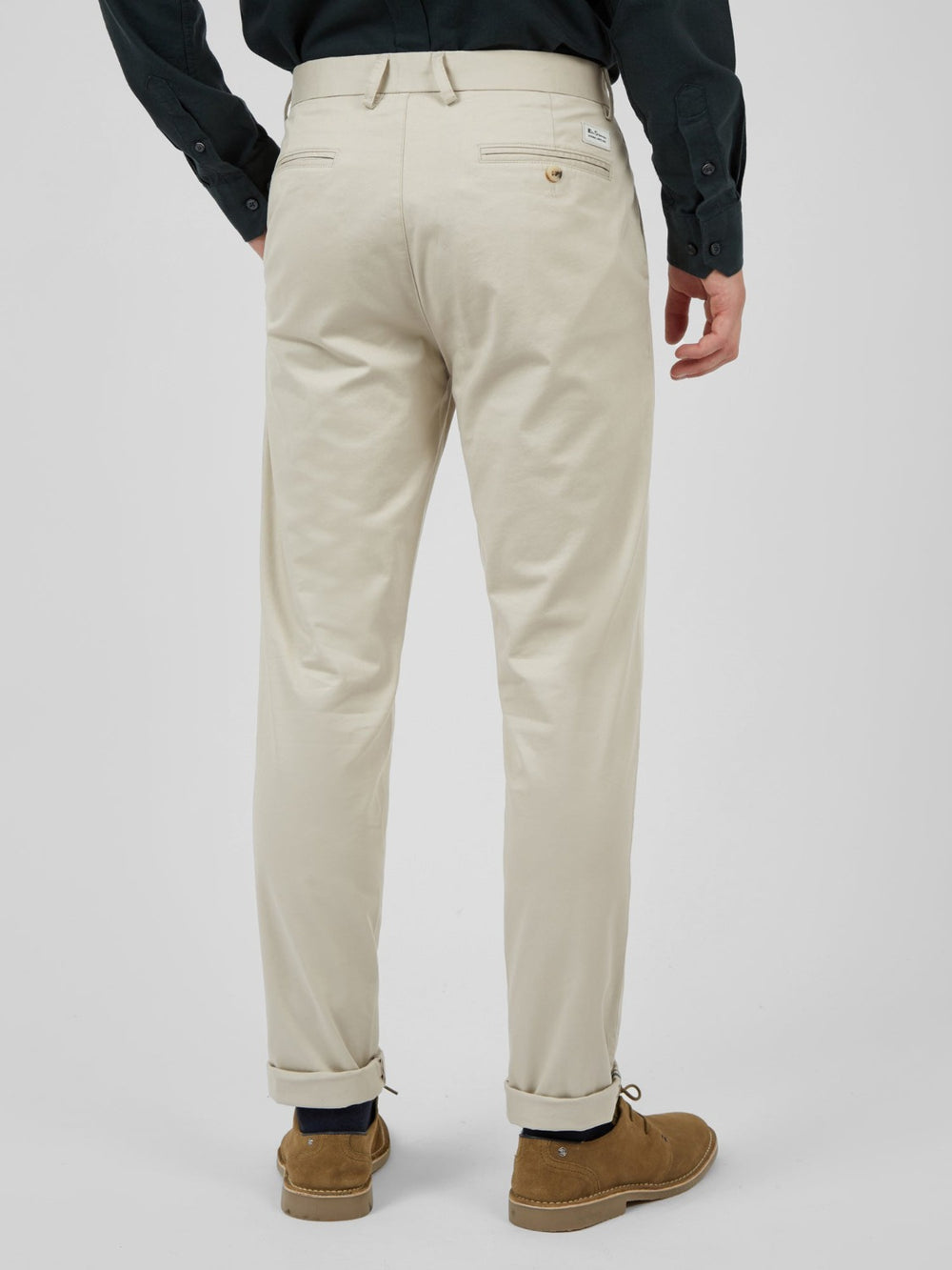 Ben Sherman Signature Skinny Stretch Chino Pants White | FPBONQA-12