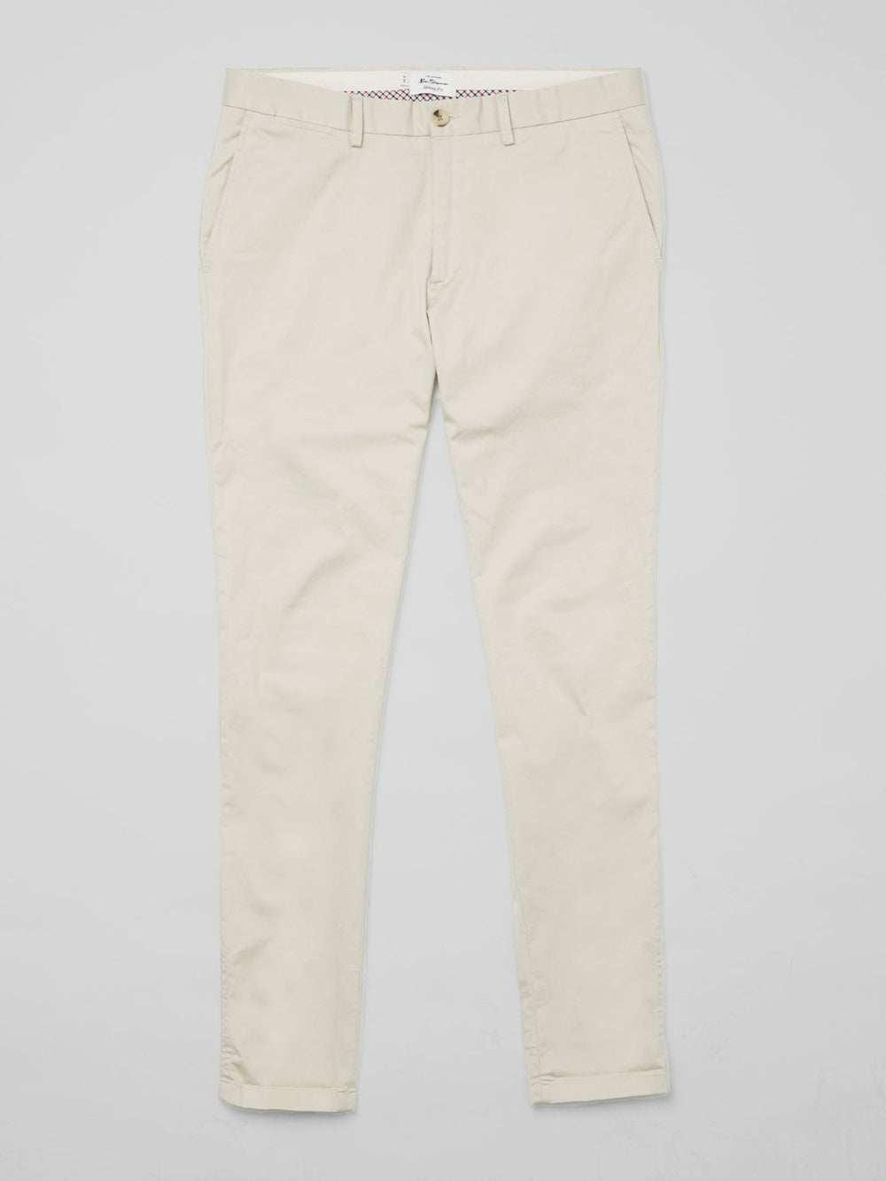 Ben Sherman Signature Skinny Stretch Chino Pants White | FPBONQA-12