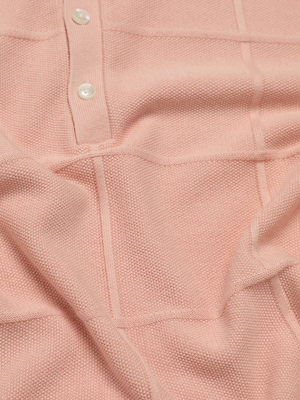 Ben Sherman Signature Textured Polo Knitwear Pink | BVEQIRA-93