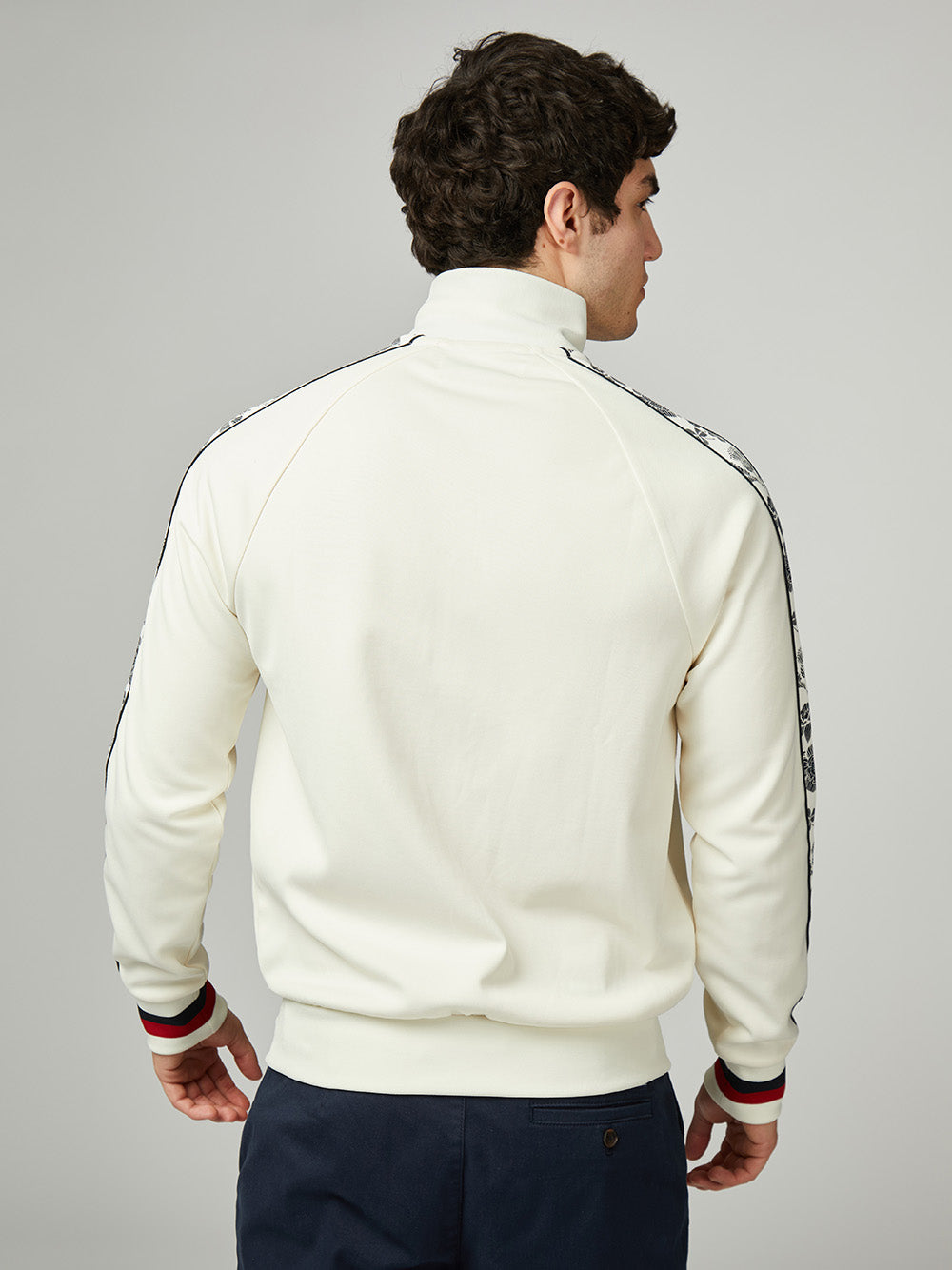 Ben Sherman Team GB Taped Track Top Jackets White | AYLCFSI-69