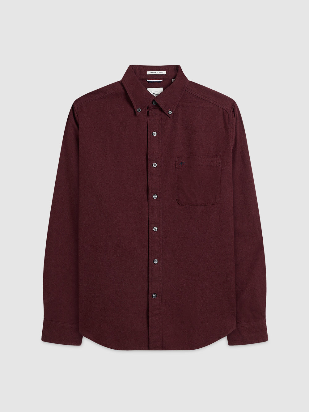 Ben Sherman Uniform Flannel Shirts Burgundy / Navy / Beige | DSGUTXK-71