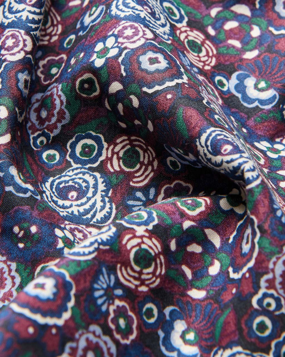 Ben Sherman Winter Floral Shirts Purple | QMDIBWL-17